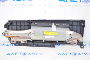 Подушка безпеки airbag колінна пасажирська прав Toyota Camry v55 15-17 usa чорна, іржавий піропатрон