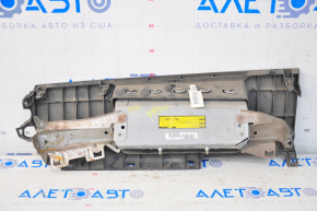 Подушка безпеки airbag колінна пасажирська прав Toyota Camry v55 15-17 usa чорна, подряпини, прим'ято кріплення
