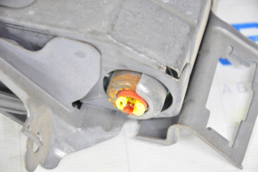Подушка безопасности airbag коленная водительская левая Toyota Avalon 05-12 серая, царапины, ржавый пиропатрон