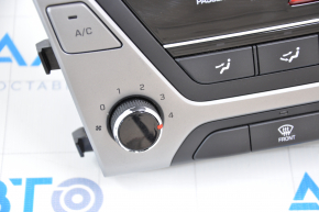 Управление климат-контролем Hyundai Elantra AD 17-20 manual полез хром, потерта накладка