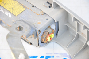 Подушка безопасности airbag задняя боковая левая Lexus ES350 07-12 серая, царапины, ржавый пиропатрон