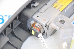 Подушка безпеки airbag задня бічна права Lexus ES350 07-12 чорна, подряпини, іржавий піропатрон