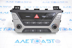 Управління клімат-контролем Hyundai Elantra AD 17-20manual поліз хром, затерта накладка і скло