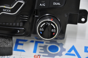 Управління клімат-контролем Hyundai Sonata 11-15 auto, dual zone тип 1, поліз хром, затерті кнопки