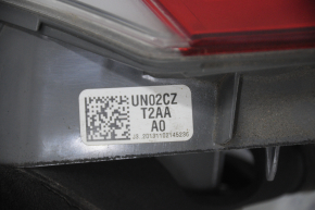 Ліхтар внутрішній кришка багажника правий Honda Accord 13-15 подряпини, скол