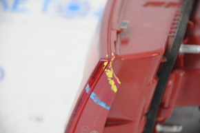 Фонарь внутренний крышка багажника правый Audi A4 B8 13-16 рест седан LED, отломан фрагмент корпуса