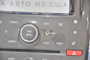 Панель управління дисплеєм Chevrolet Volt 11-15 графіт з підігрівом тип 3 подряпини