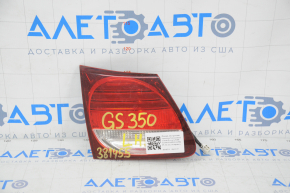 Ліхтар внутрішній кришка багажника лівий Lexus GS300 GS350 GS430 GS450h 05-11, під полірування