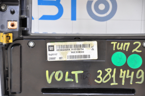 Панель управления дисплеем Chevrolet Volt 11-15 белая с подогревом тип 2 облез хром, царапины