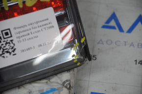 Фонарь внутренний крышка багажника правый Lexus CT200h 11-13 сколы