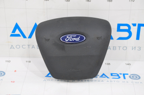 Подушка безпеки airbag в кермо водійська Ford Escape MK3 17-19 рест чорний, іржавий піропатрон