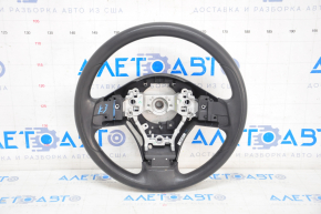 Руль голый Subaru Forester 14-18 SJ резина черный, потерт