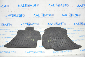 Комплект килимків салону Subaru Forester 14-18 SJ гума, чорна