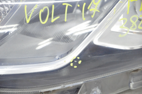 Фара передня ліва Chevrolet Volt 16- злам креп, подряпина