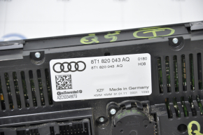 Управління клімат-контролем Audi Q5 8R 09-17 з підігрівом, подряпини на дисплеї та накладці