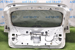 Двері багажника голі зі склом Infiniti JX35 QX60 13-15 дорест, білий подряпини QAB, затерте скло