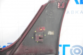 Порог правый Chevrolet Volt 16- черный с красным, надлом креп