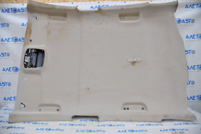 Обшивка потолка Ford Fusion mk5 13-16 серая без люка, под химчистку, отклеялась ткань