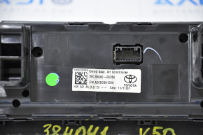 Управление климат-контролем Toyota Camry v50 12-14 usa manual царапина на накладке, затерты крутилки