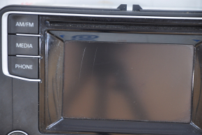 Магнитофон монитор радио VW Jetta 15-18 USA 6 кнопок, царапины