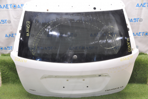 Дверь багажника голая со стеклом Chevrolet Equinox 10-17 белый WA8624, вмятина, затерто стекло