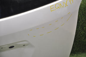 Двері багажника голі зі склом Chevrolet Equinox 10-17 білий WA8624, вм'ятина, затерте скло