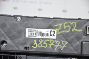 Управление климат-контролем Nissan Murano z52 15- auto царапины, трещина в накладке