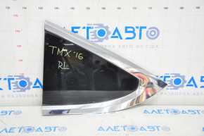 Форточка глухое стекло задняя левая Tesla Model X 16-21 хром