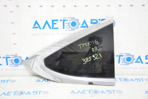 Форточка глухое стекло задняя правая Tesla Model X 16-21 хром, полез хром, прижат
