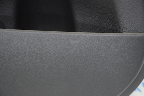 Обшивка двери карточка задняя левая Hyundai Santa FE 19-20 черная, царапины