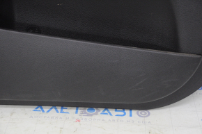 Обшивка двери карточка передняя левая Hyundai Santa FE 19-20 черная, царапины