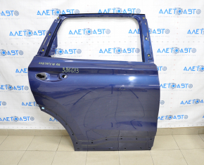 Дверь голая задняя правая Hyundai Santa FE 19- синий ST2 тычка
