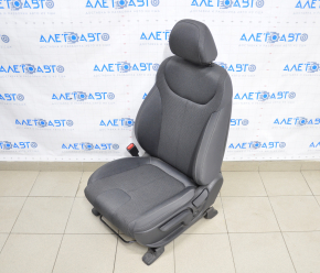 Водительское сидение Hyundai Santa FE 19-20 без airbag, тряпка черная, без подогрева, механика