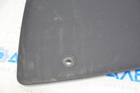 Лючок диффузора заднего бампера Tesla Model X 16-21 затерт, надломаны крепления