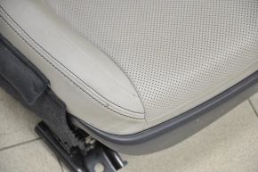 Сидіння водія Lexus IS 14-20 з airbag, електро, шкіра сіра, затерта шкіра, під чистку