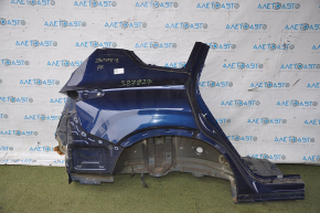Четверть крыло задняя правая Hyundai Santa FE 19- синяя