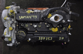 Двигатель Hyundai Santa FE 19-20 2.4 Theta 2, 19к, компрессия 13-13-13-13