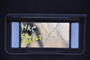 Козирок правий Lincoln MKC 15- чорний з підсвічуванням, розбите дзеркало
