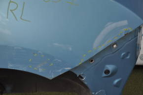 Четверть крыло задняя левая Nissan Leaf 13-17 голубая с центр стойкой, вмятины