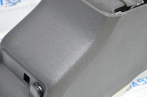 Консоль центральная подлокотник и подстаканники Infiniti QX50 19- кожа бежевая царапины