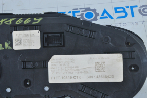 Щиток приборов Ford Focus mk3 15-18 usa рест 42к, слом креп