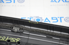 Накладка порога задняя правая Infiniti QX50 19- черная сломано крепление, вырезан фрагмент
