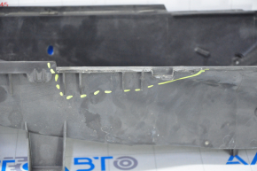Жалюзи дефлектор радиатора в сборе Tesla Model S 12-15 дорест ВОЗДУХОВОД с моторчиками, сломаны крепления, надломы
