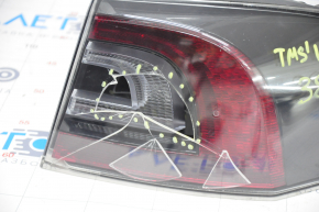Фонарь внешний крыло правый Tesla Model S 12-20 разбито стекло