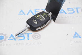 Ключ Hyundai Sonata 15-17 4 кнопки, затерті кнопки