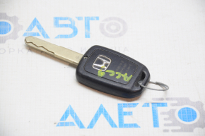 Ключ Honda Accord 13-17 4 кнопки, царапины на эмблеме