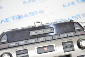 Магнітофон радіо з управлінням клімату Lexus ES300h ES350 13-18 подряпини на склі та крутилці