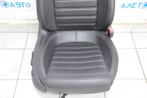 Пасажирське сидіння VW CC 08-17 з airbag, електро, шкіра чорна