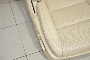 Пассажирское сидение Lexus ES300h ES350 13-18 с airbag, электро, кожа бежевая потрескалась кожа, царапины на спинке