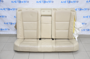 Задний ряд сидений 2 ряд Lexus ES300h ES350 13-18 без airbag, кожа бежевая стрельнувшая, потрескалась кожа, без подголовников
